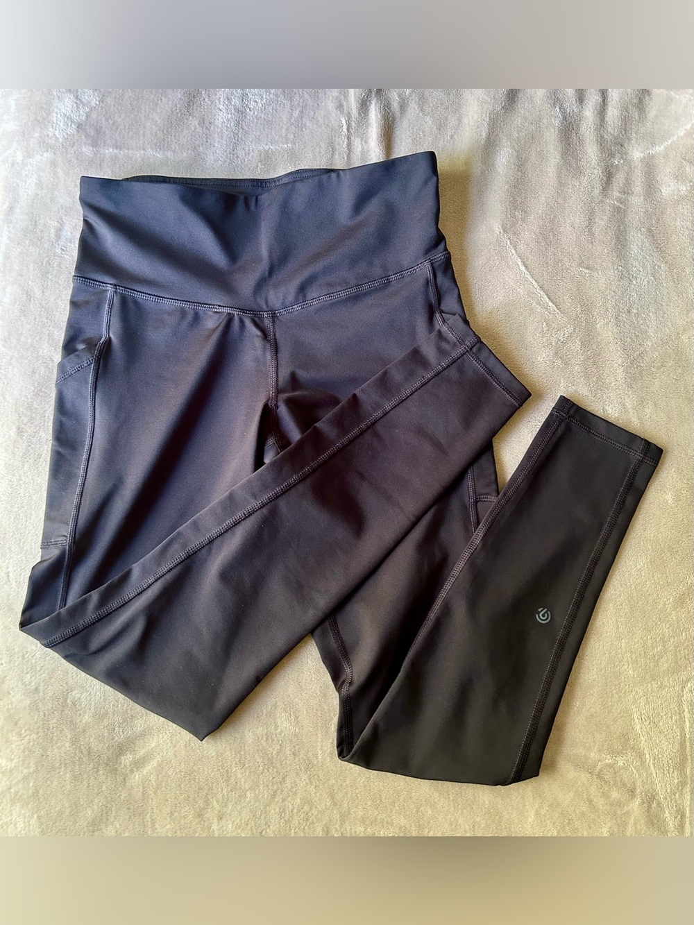 Champion Black Performance Leggings with Inner Pocket
